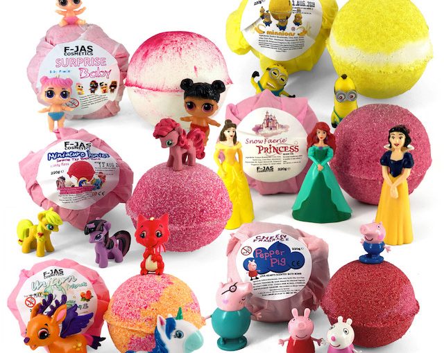 The Fun and Fizz of Bath Bombs with Toys Inside